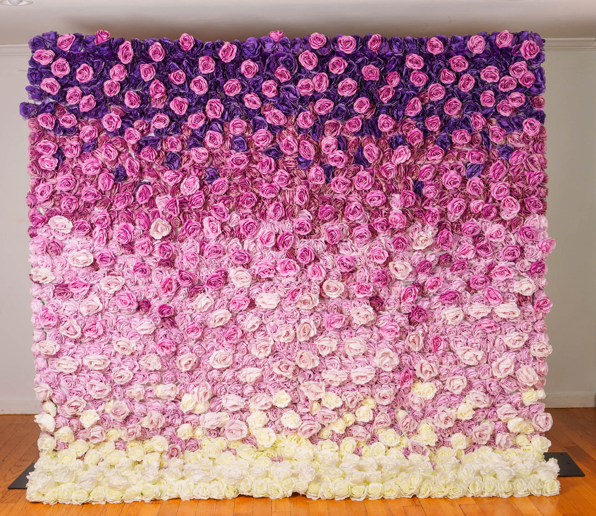 Violet Dreams flower wall